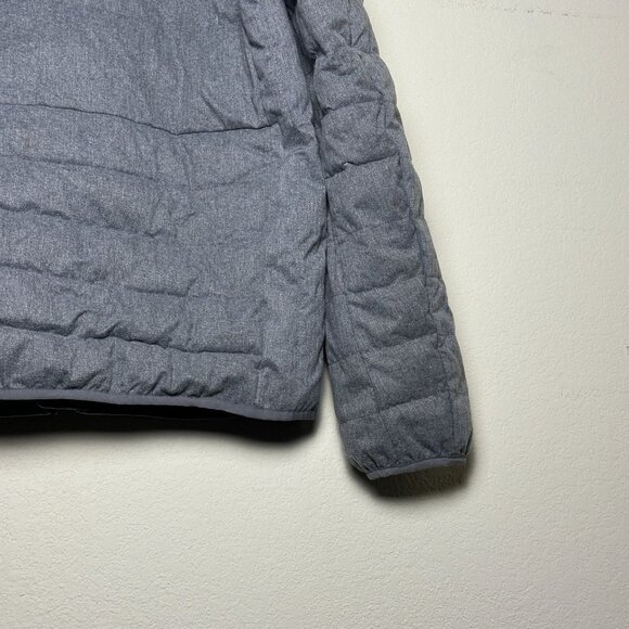 GAP Puffer Jacket Men M Grey Gorp Utility  Outerwear Full Zip Hiking Winter Fall - Picture 10 of 11